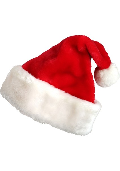 Noel Şapka Yetişkin Erkek Kız Çocuk Kalınlaştırılmış Peluş Noel Baba Şapka (Yurt Dışından)