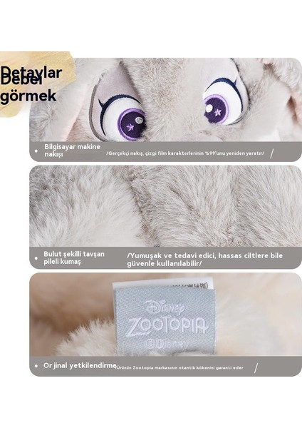 Disney Orijinal Judy Kulakları Hareket Ediyor Karikatür Kulak Koruyucu Şapka (Yurt Dışından) fırsatları