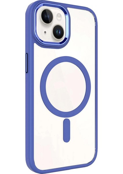 Apple iPhone 14 Terea Magsafe Kapak - Mavi modelleri
