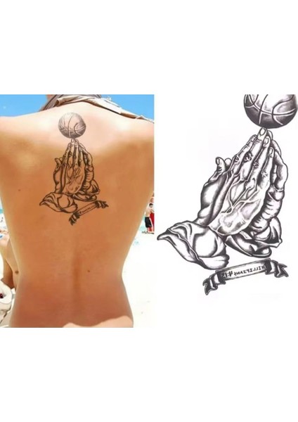 Geçici El Basketbol Dövme Tattoo modelleri