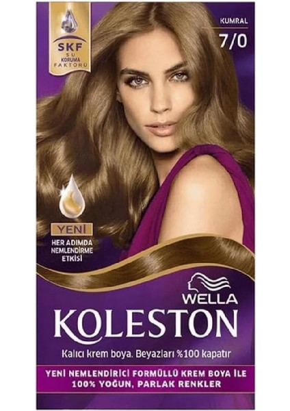 Koleston Kit 7-0 Kumral Saç Boyası