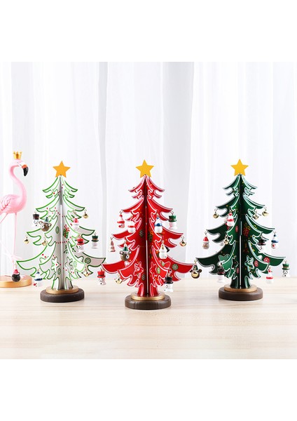 Noel Ahşap Noel Ağacı Dekorasyonları Süslemeler (Yurt Dışından) fiyatları