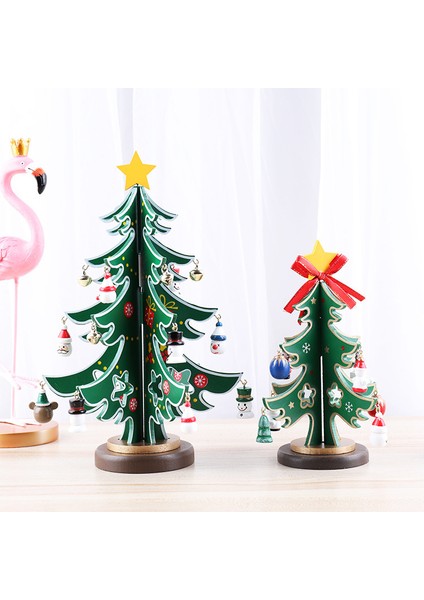 Noel Ahşap Noel Ağacı Dekorasyonları Süslemeler (Yurt Dışından) modelleri