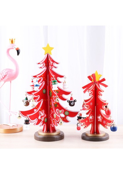 Noel Ahşap Noel Ağacı Dekorasyonları Süslemeler (Yurt Dışından) fırsatları