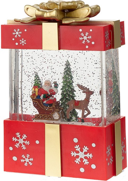 Noel Kristal Küre Otomatik Kar Müzik Kutusu Gece Işığı (Yurt Dışından)