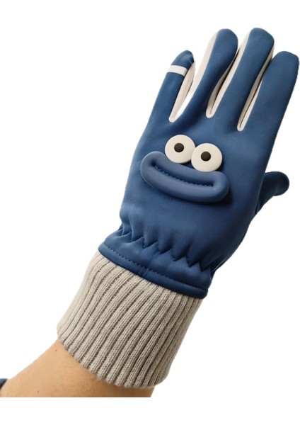 Çocuk Eldivenleri Kış Açık Sıcak Karikatür Sevimli Rüzgar (Yurt Dışından)