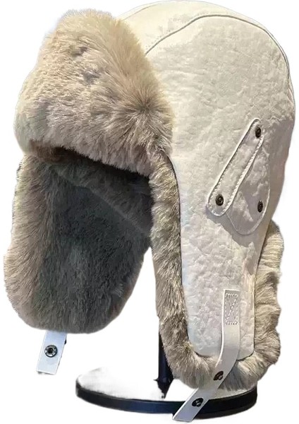 Kış Pamuklu Soğuk ve Sıcak Kore Tarzı Bayanlar Lei Feng Şapkası (Yurt Dışından)