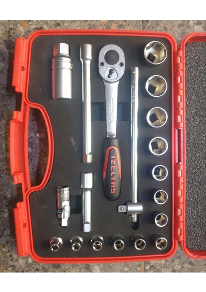 Lokma Takımı 3/8 Altı Köşe (19 Parça) fiyatları