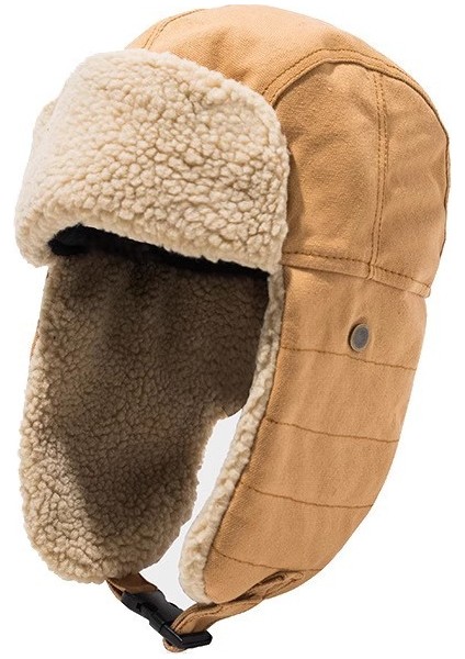 Kış Bisiklet Kulak Koruyucu Şapka Sıcak Rüzgar Dayanıklı Pamuklu Şapka (Yurt Dışından)