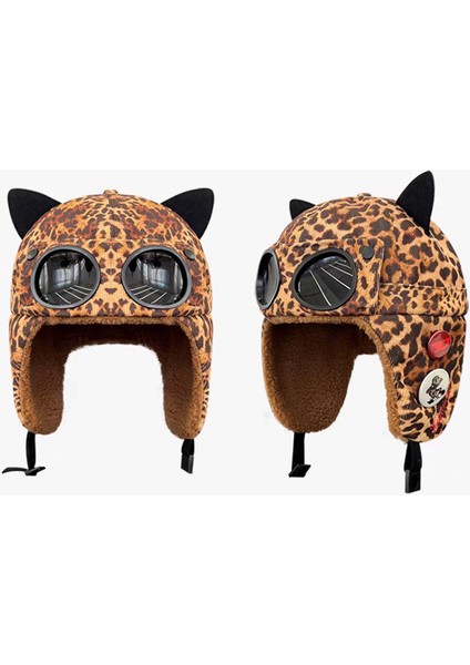 Kış Rüzgar Geçirmez Sıcak Pamuklu Şapka Sevimli Kedi Şapka (Yurt Dışından) fiyatları