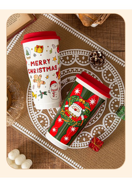 Sevimli Karikatür Büyük Kapasiteli Su Bardağı Noel Su Bardağı (Yurt Dışından) fiyatları