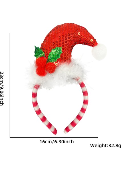 Noel Saç Bandı Başlık Çocuk Yetişkin Parti Dekorasyonu Noel Şapka Noel Ağacı Saç Bandı Saç Aksesuarları (Yurt Dışından)