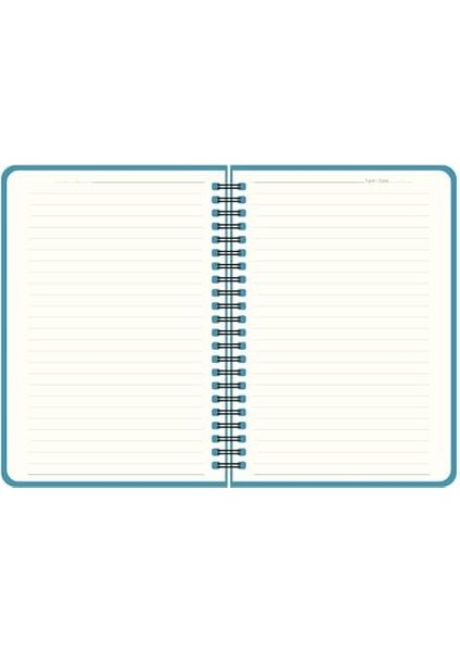 17X24 100 Yaprak Çizgili Spiralli Premier Defter - Mavi fiyatları