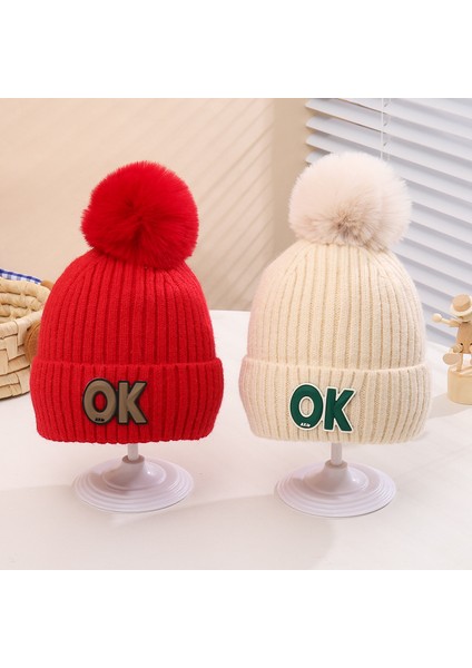 Çocuk Örme Şapka Sıcak Rüzgar Dayanıklı Peluş (Yurt Dışından) fırsatları