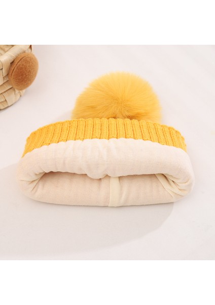 Çocuk Örme Şapka Sıcak Rüzgar Dayanıklı Peluş (Yurt Dışından) fiyatları