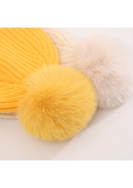 Çocuk Örme Şapka Sıcak Rüzgar Dayanıklı Peluş (Yurt Dışından) modelleri