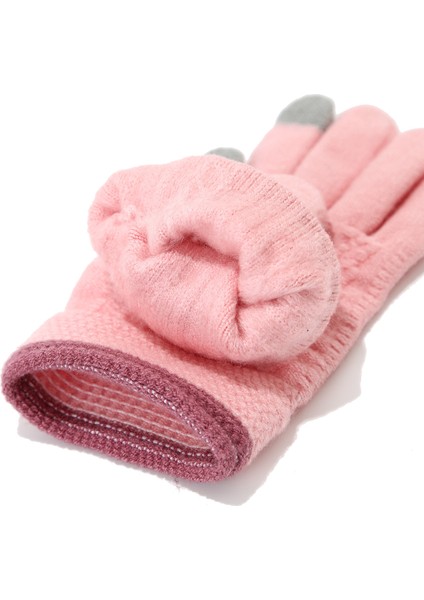 Kış Çocuk Şapka Eşarp Eldiven Üç Parçalı Seti (Yurt Dışından) indirimleri