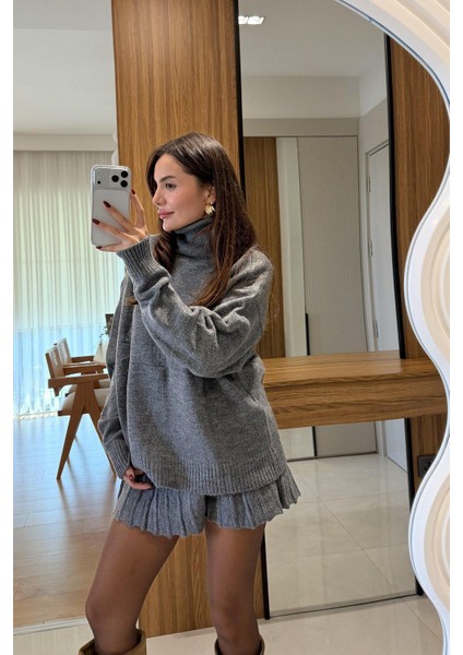 Balıkçı Yaka Triko Etekli Takım fiyatları