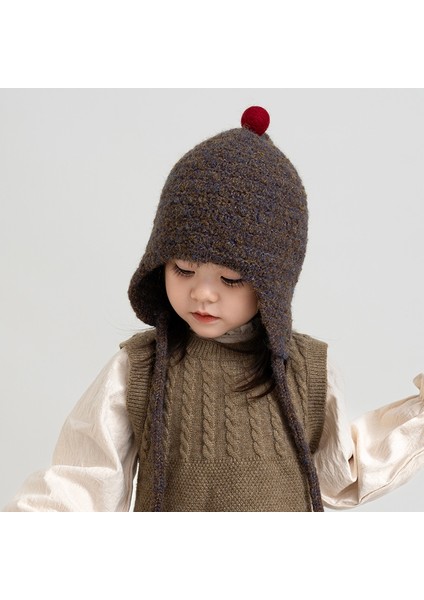 Yeni Sonbahar ve Kış Çocuklar Örme Sıcak Şapka (Yurt Dışından) fiyatları