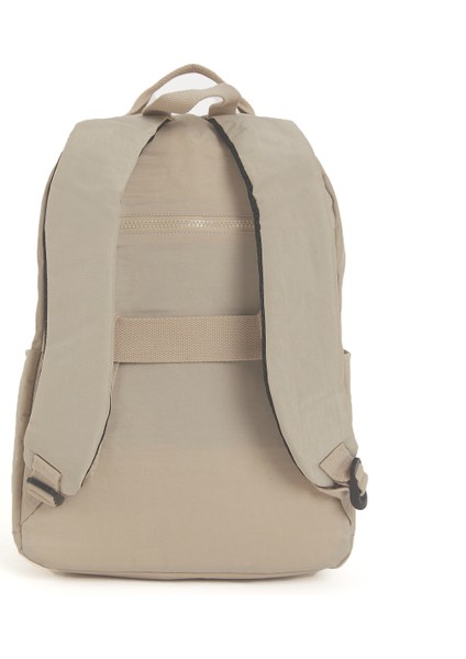 Sanmorris Glc Unisex 3060 Suya Dayanıklı Orta Boy Krinkıl Kumaş Çok Gözlü Siyah Laptop Okul ve Seyahat Sırt Çantası fiyatları