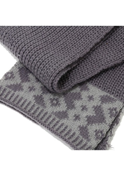 Kış Sıcak Örme Şapka Eşarp Eldiven Üç Parçalı Seti (Yurt Dışından) fırsatları