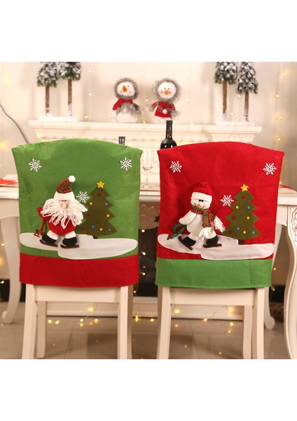 Noel Sandalye Kapağı Noel Süsleri (Yurt Dışından) fiyatları