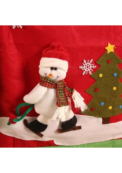 Noel Sandalye Kapağı Noel Süsleri (Yurt Dışından) modelleri