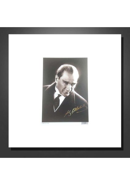 10 Adet Kemal Atatürk Poster A5 Küçük Poster (Ebat: 20,9 cm x 14,8 Cm)