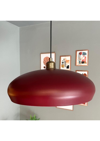 Estrela Vişne Çürüğü Tekli Avize Eskitme Yarım Lale Başlık Iç Mekan Aydınlatma Dekoratif Mutfak modelleri