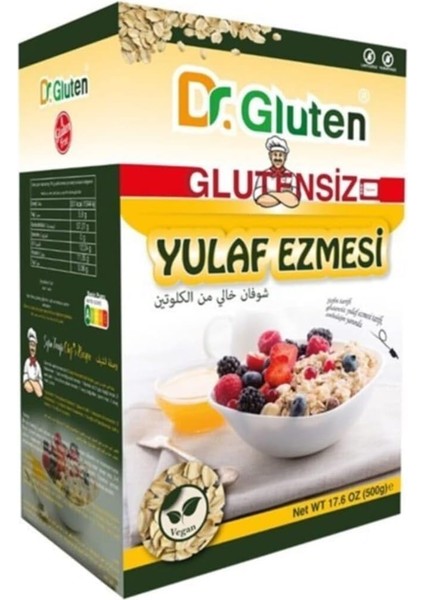Dr.gluten Glutensiz Yulaf Ezmesi 500 G