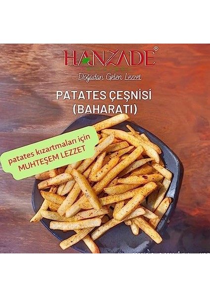 Hanzade Bitkisel Kızarmış Patates Baharatı Çeşnisi 1 kg