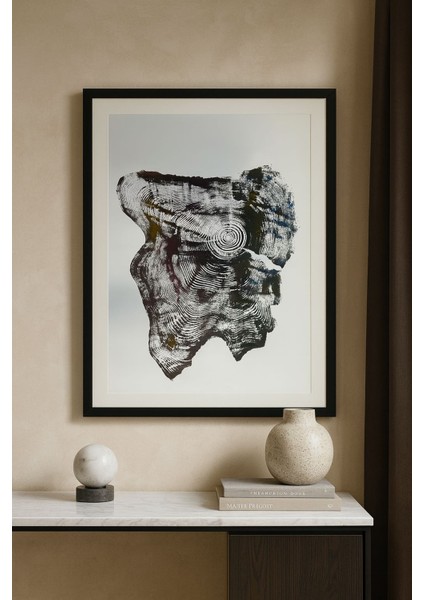 Ağaç Yaş Halkası Baskı Çalışması Poster Tablo Resim Sanat Wood Art modelleri