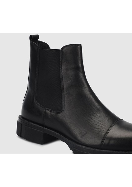 Siyah Deri Erkek Bot indirimleri