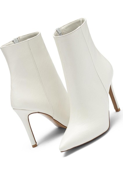 Kadın Yüksek Topuklu Sivri Burun Fermuarlı Bot 1225 modelleri