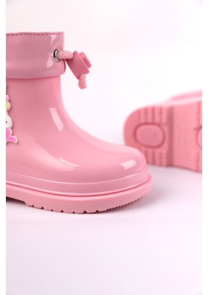 22-28 Numara Pembe Renk Kız Çocuk Bımbı Unicorn Yağmur Igor Çizmesi fırsatları