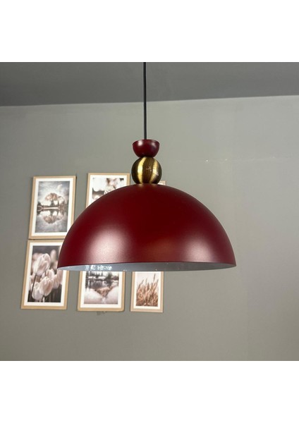 Vişne Çürüğü Yimpi Eskitme Şapka Başlık Avize Sarkıt Lamba Salon Mutfak Avizeleri Pastane Cafe fırsatları