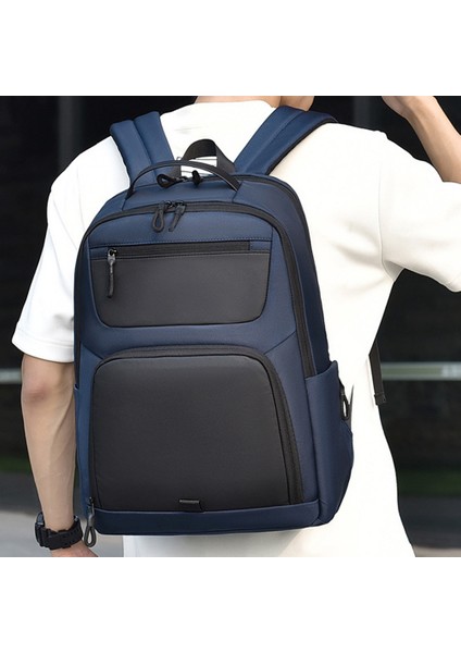 B725 Oxford Kumaş Su Geçirmez Seyahat Dizüstü Bilgisayar Omuz Çantası 16 Inç Dizüstü Bilgisayar Sırt Çantası Iş Adamları Için - Mavi (Yurt Dışından) indirimleri