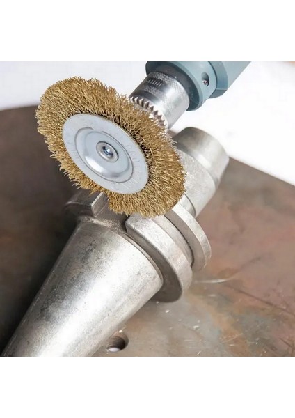 Tel Matkap Hobi Fırça 5+3 Pim 8 Parça Set Tel Fırça Seti Matkap Ucu Tel Fırça Pas Kir Boya Temizleme modelleri