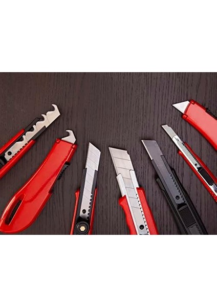 Bıçağı Yedeği 18 mm 0.5 mm Kalınlık 10 Adet modelleri