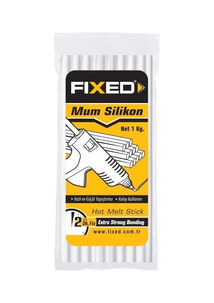 Mum Silikon Ince 1kg Poşetli (7.4mm) F1000