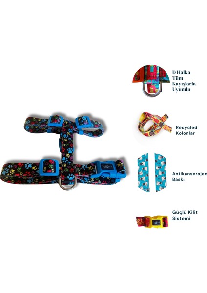 Design, H Tipi, Köpek Göğüs Tasması, Köpek Tasması, Göğüs Tasması, modelleri