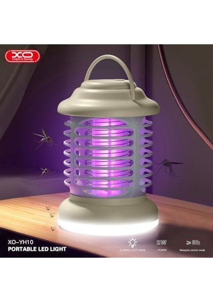 Xo Simple Is Beauty Taşınabilir LED Lamba ve Sivrisinek Kovucu, YH10 Uv Sinek Kovucu, Gece Işığı, 1200MAH, Sivrisinek Kovucu, 400 Lümen, 10000K Renk Sıcaklığı, 3 Işık Modu, Typce-C, 160 x 105 x 105 Mm, Bej fiyatları