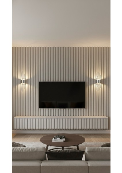 Krom Gümüş Pilli ve Elektrikli Lüks Modern Duvar Aplik Sarkıt fiyatları