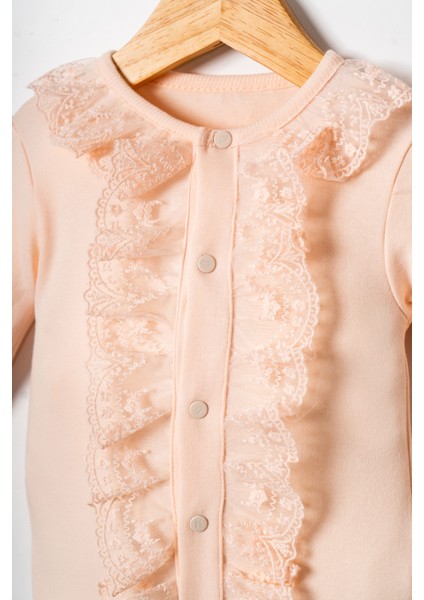 Kız Bebek Mevlütlük Tulum Bandanalı Dantelli fiyatları