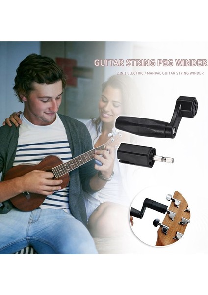 Bas Akustik Elektro Gitar Bas Aksesuarları Için Çok Fonksiyonlu Gitar Dize Sarıcı Luthier Araçları (Yurt Dışından) fiyatları