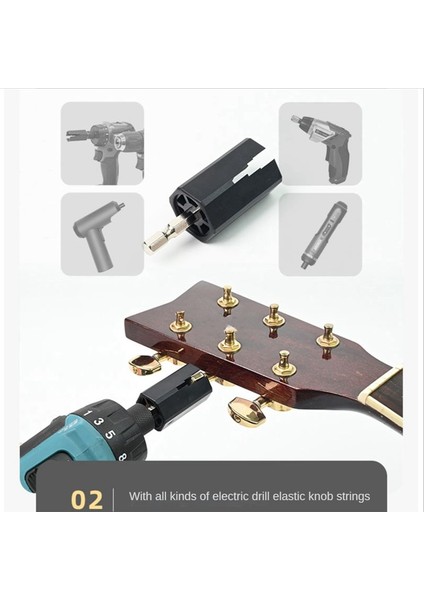 Bas Akustik Elektro Gitar Bas Aksesuarları Için Çok Fonksiyonlu Gitar Dize Sarıcı Luthier Araçları (Yurt Dışından) modelleri