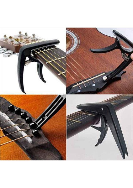 130 Pcs Gitar Dizeleri Tuner Capo Picks Pick Tutucu Başparmak Parmak Çekimleri Köprü Pimleri ile Gitar Aksesuarları Kiti (Yurt Dışından) indirimleri