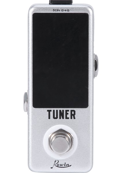 Rowin Yüksek Hassas Gitar Kromatik Tuner Pedal Ture Bypass (Yurt Dışından)