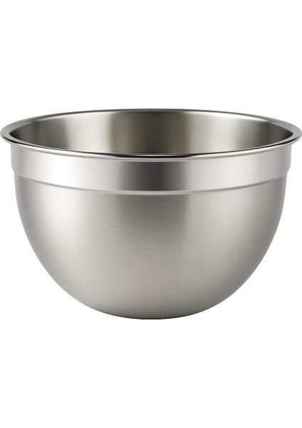 304 Paslanmaz Çelik Karıştırma ve Mikser Kasesi - 28 cm x 14.5 cm | Çok Amaçlı, Dayanıklı, Bulaşık Makinesine Uygun