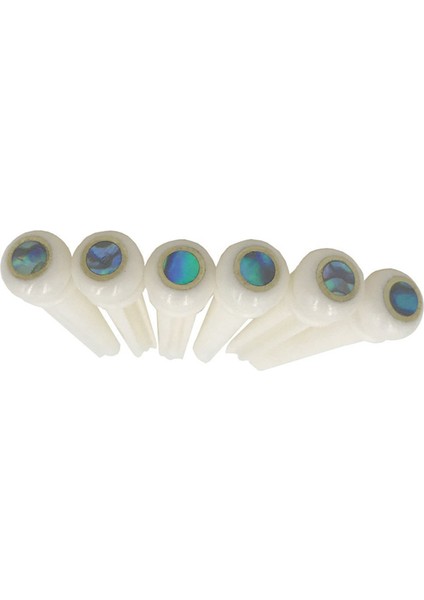 Gitar Kemik Köprüsü Pimleri ve 5 3mm Pozisyon Abanlone Dotu 2 Pcs 6 Dize Akustik Kemik Köprüsü Gitar Yuvalı Eyer (Yurt Dışından) indirimleri